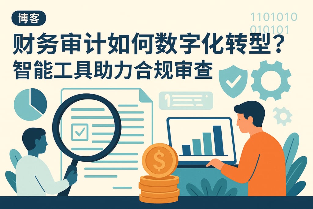 财务审计如何数字化转型？智能工具助力合规审查