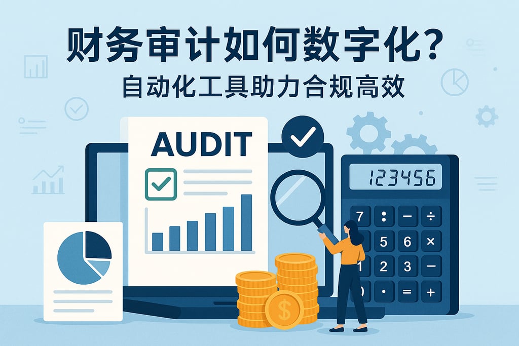 财务审计如何数字化？自动化工具助力合规高效