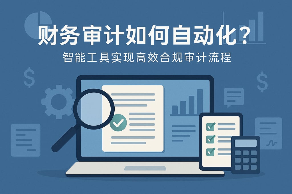 财务审计如何自动化？智能工具实现高效合规审计流程