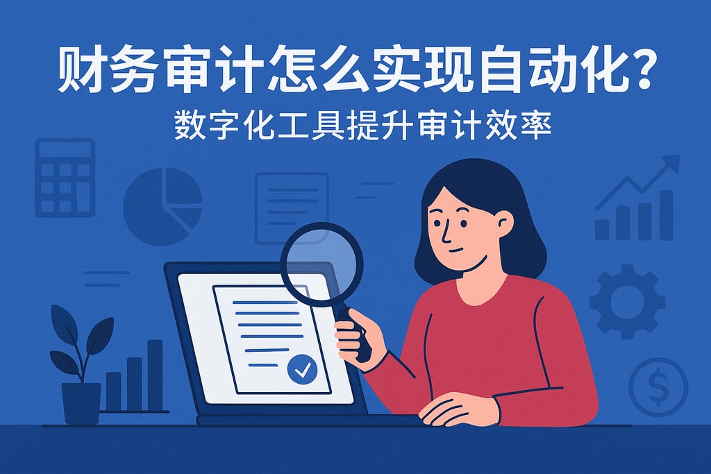 财务审计怎么实现自动化？数字化工具提升审计效率