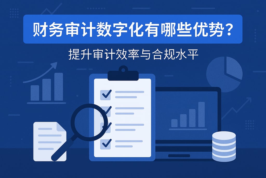 财务审计数字化有哪些优势？提升审计效率与合规水平