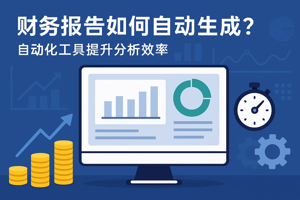 财务报告如何自动生成？自动化工具提升分析效率