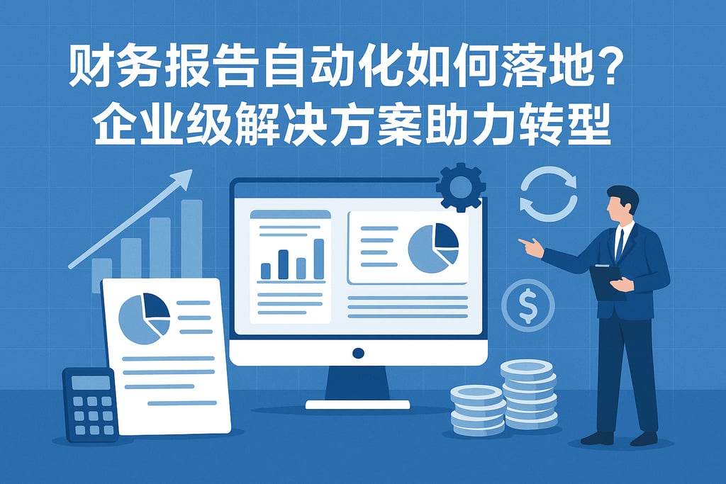 财务报告自动化如何落地？企业级解决方案助力转型