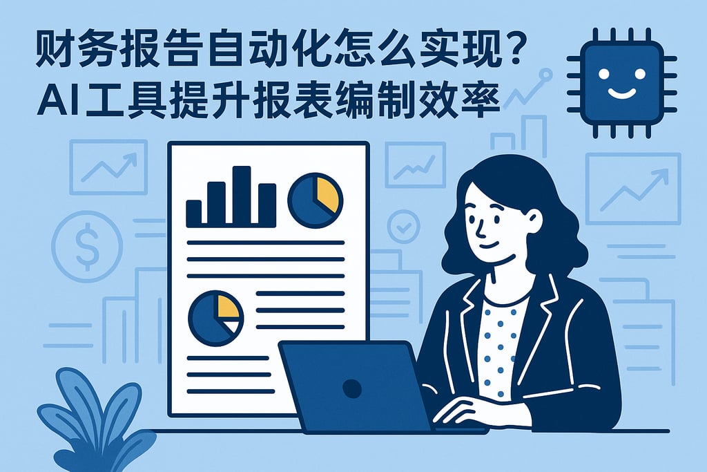 财务报告自动化怎么实现？AI工具提升报表编制效率