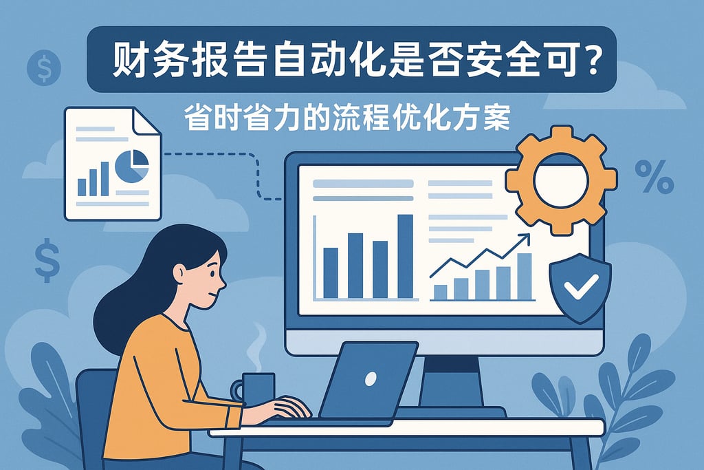 财务报告自动化是否安全可靠？省时省力的流程优化方案