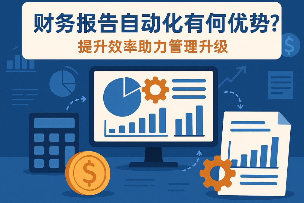 财务报告自动化有何优势？提升效率助力管理升级