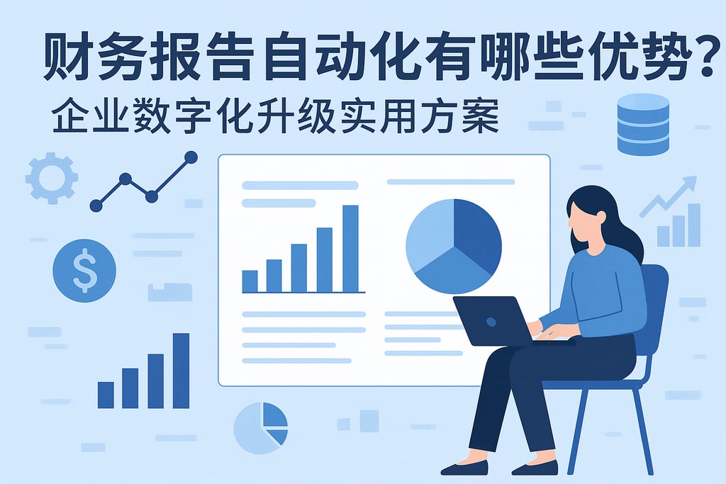 财务报告自动化有哪些优势？企业数字化升级实用方案