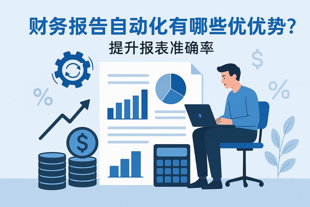 财务报告自动化有哪些优势？提升报表准确率