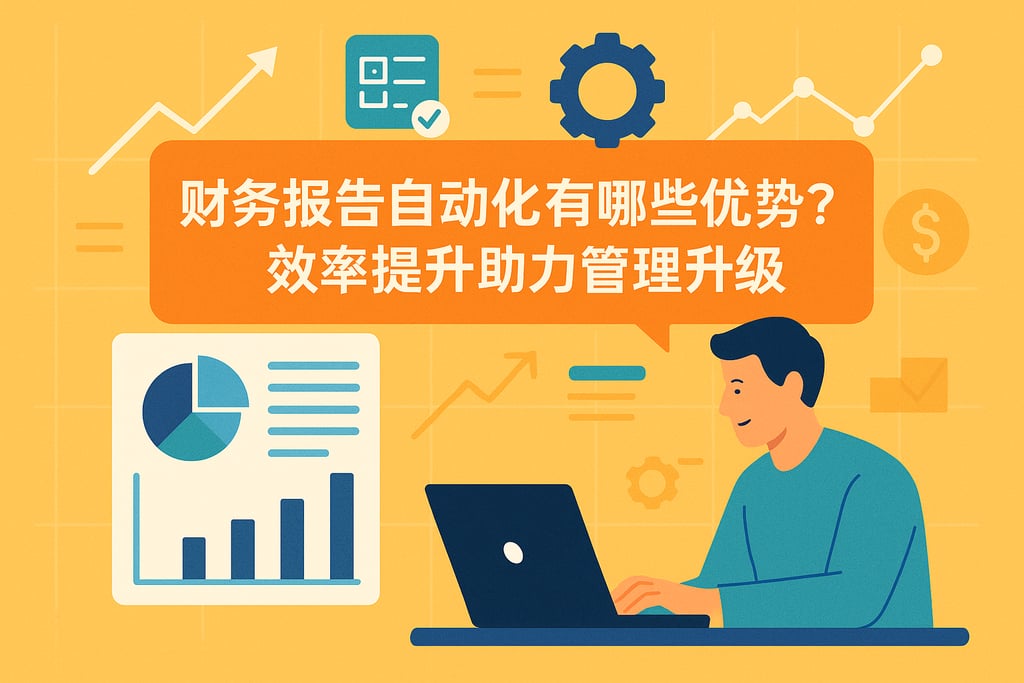 财务报告自动化有哪些优势？效率提升助力管理升级