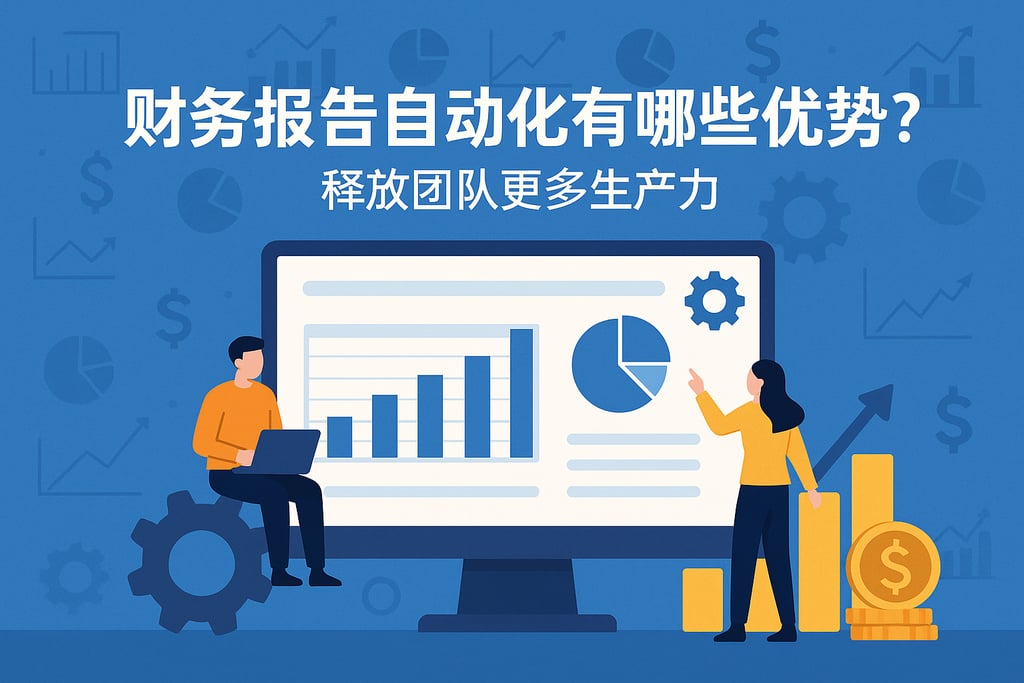 财务报告自动化有哪些优势？释放团队更多生产力