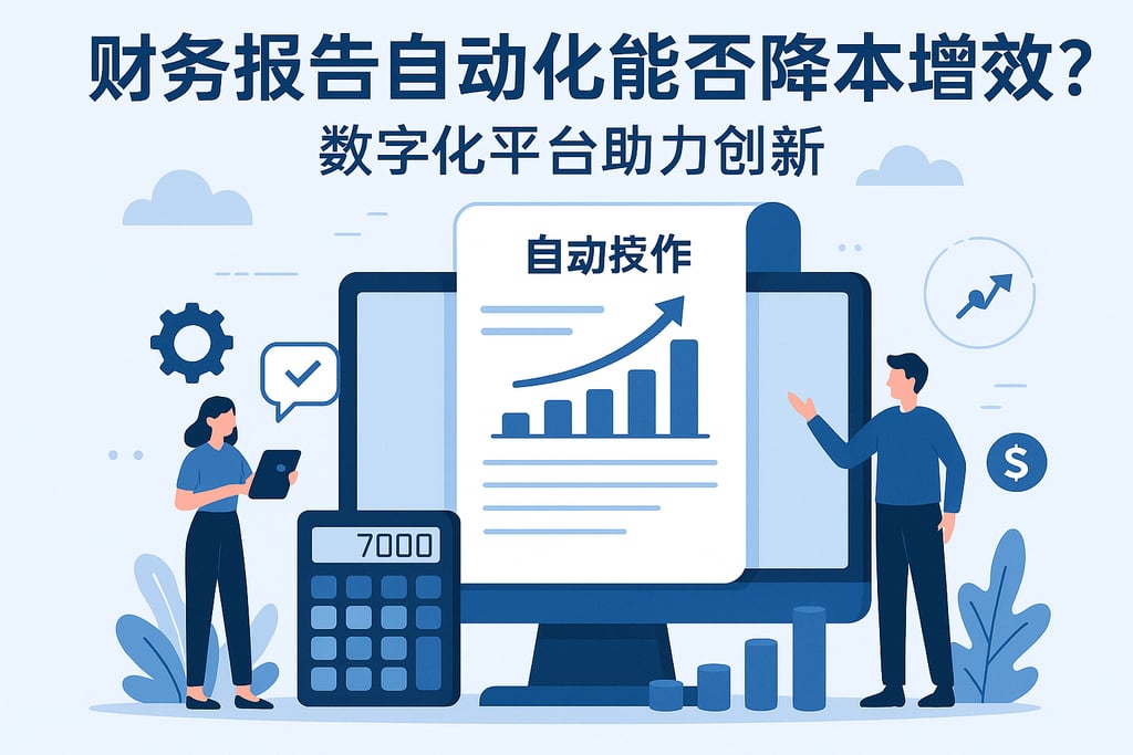 财务报告自动化能否降本增效？数字化平台助力创新