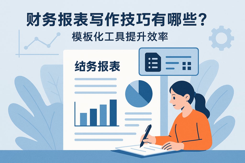 财务报表写作技巧有哪些？模板化工具提升效率