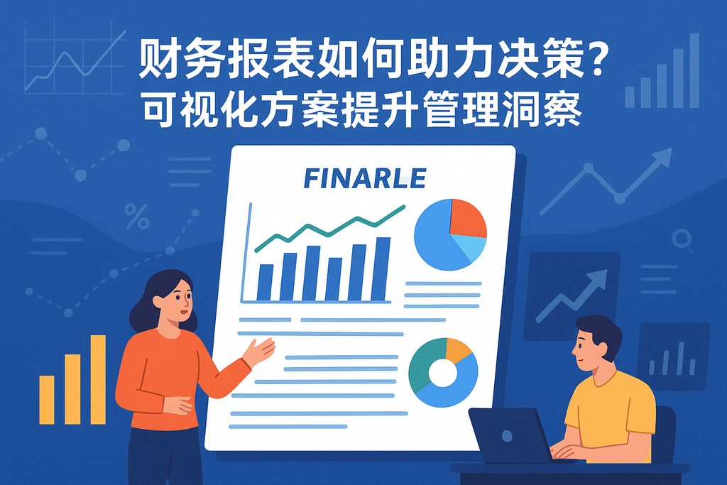 财务报表如何助力决策？可视化方案提升管理洞察
