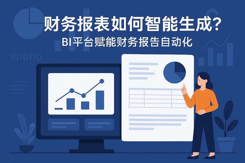 财务报表如何智能生成？BI平台赋能财务报告自动化