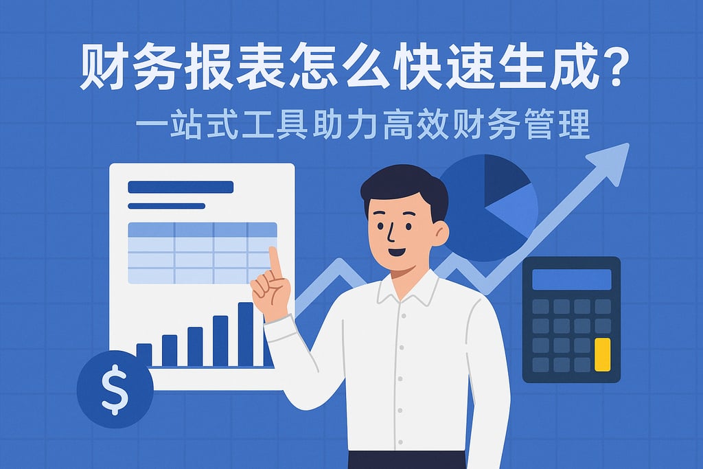 财务报表怎么快速生成？一站式工具助力高效财务管理