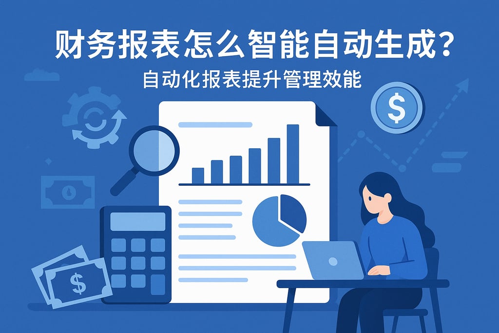 财务报表怎么智能自动生成？自动化报表提升管理效能