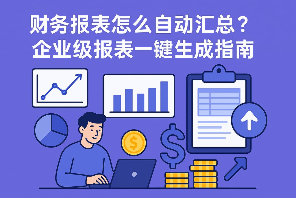 财务报表怎么自动汇总？企业级报表一键生成指南
