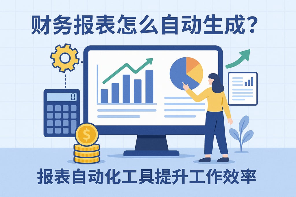 财务报表怎么自动生成？报表自动化工具提升工作效率