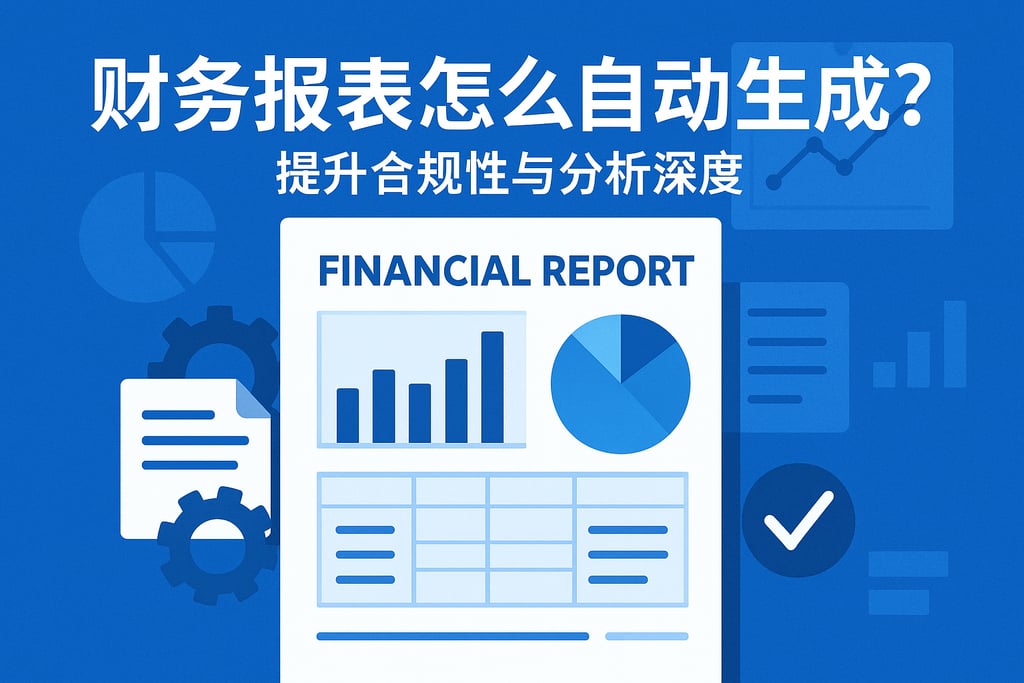 财务报表怎么自动生成？提升合规性与分析深度