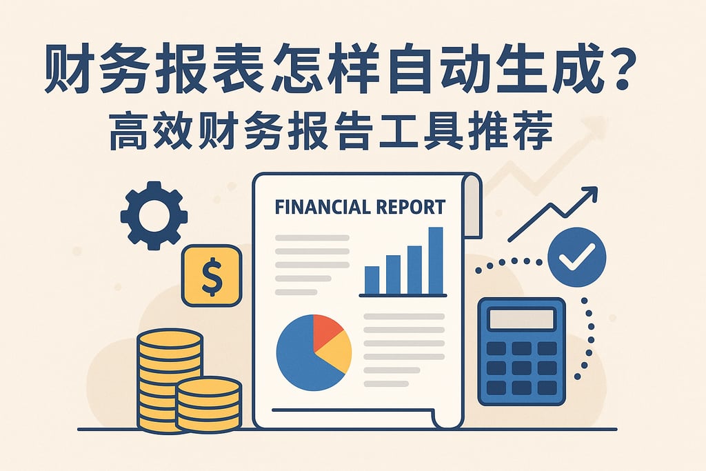 财务报表怎样自动生成？高效财务报告工具推荐