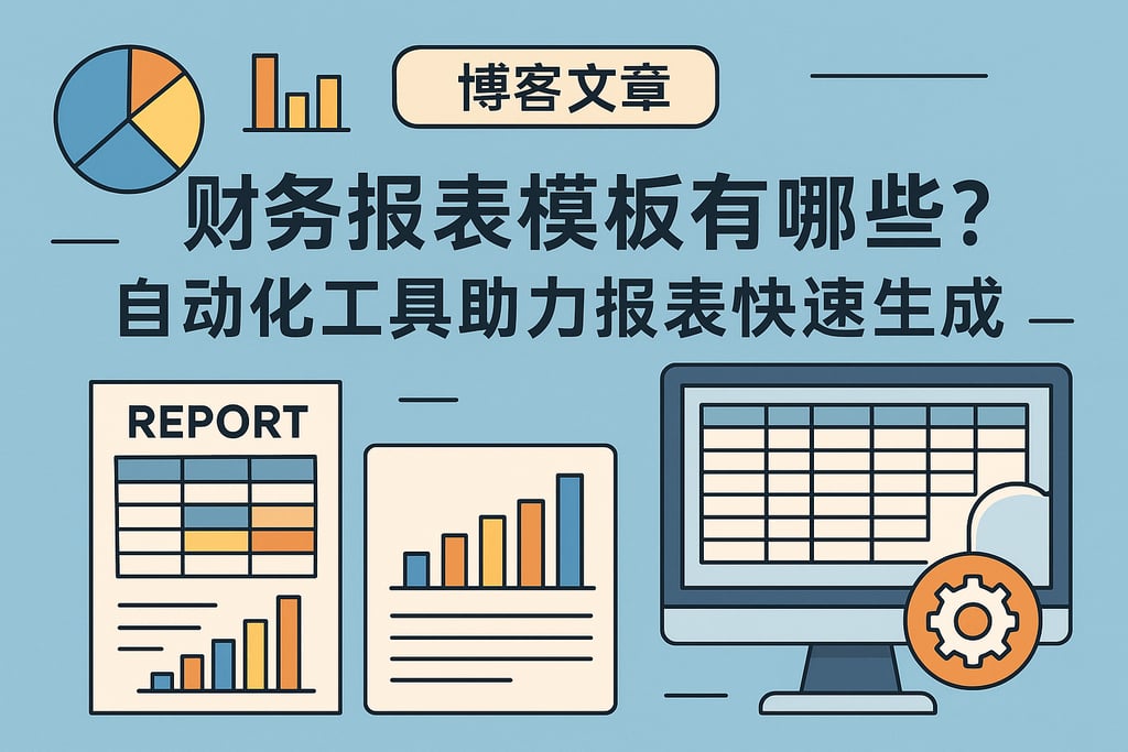 财务报表模板有哪些？自动化工具助力报表快速生成