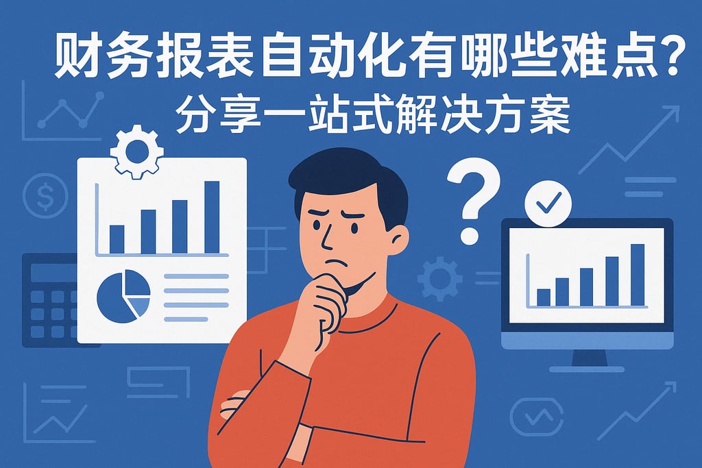 财务报表自动化有哪些难点？分享一站式解决方案