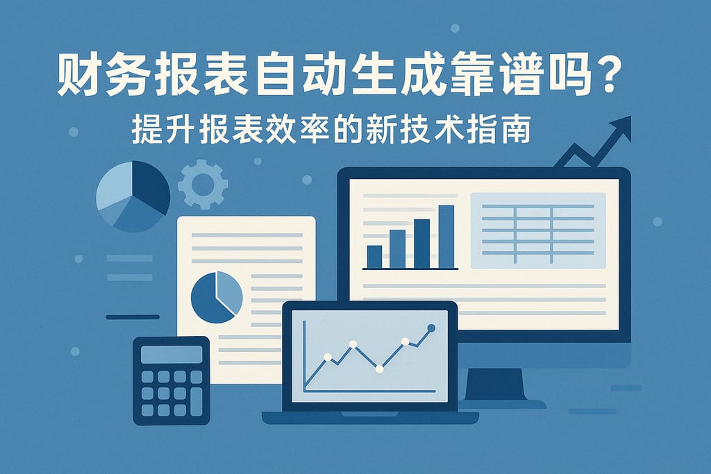 财务报表自动生成靠谱吗？提升报表效率的新技术指南