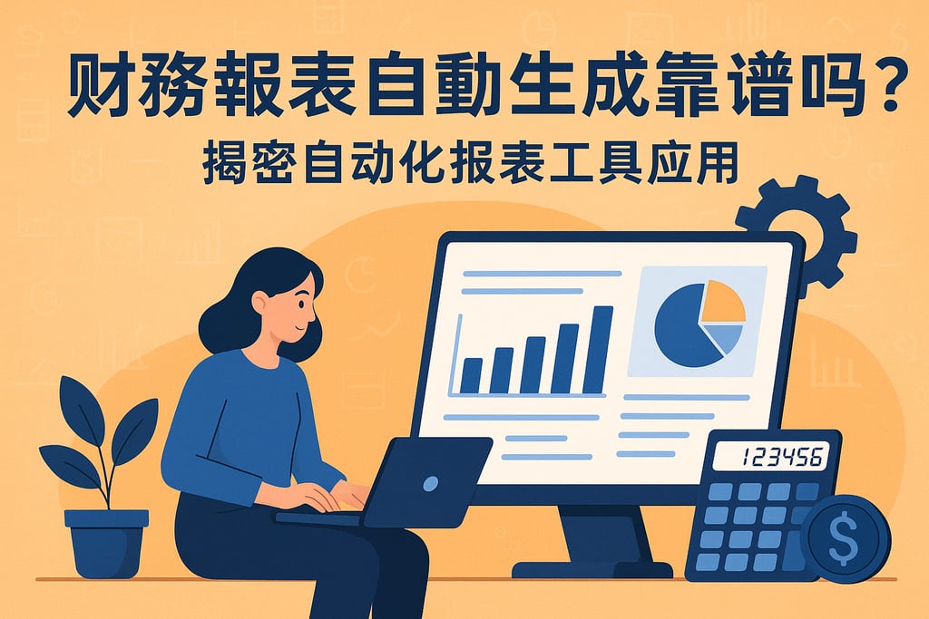 财务报表自动生成靠谱吗？揭秘自动化报表工具应用