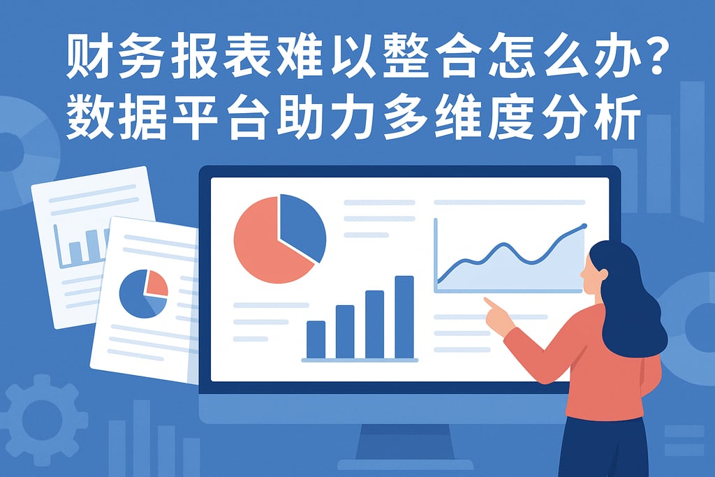 财务报表难以整合怎么办？数据平台助力多维度分析