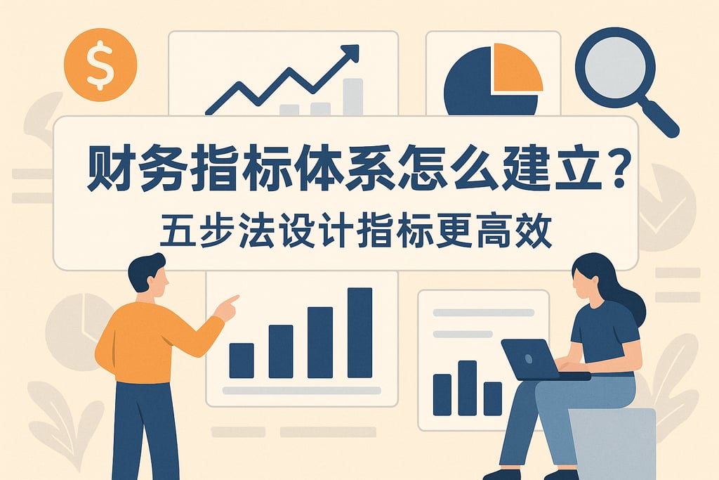 财务指标体系怎么建立？五步法设计指标更高效