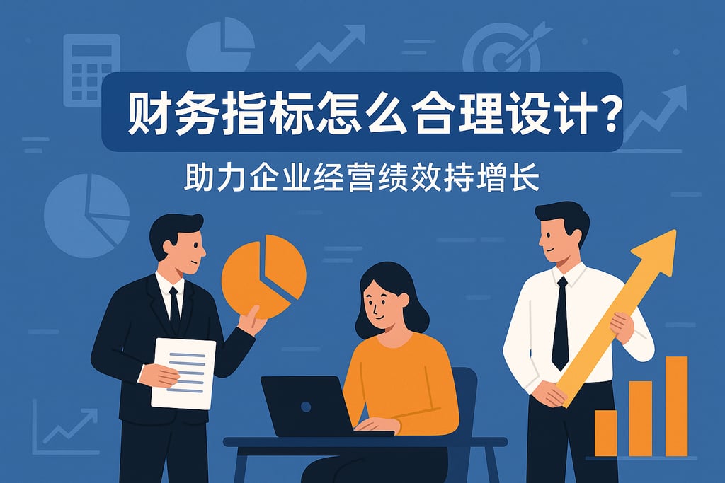 财务指标怎么合理设计？助力企业经营绩效持续增长