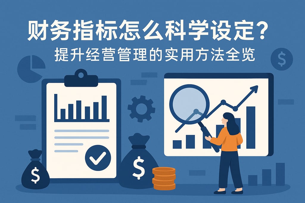 财务指标怎么科学设定？提升经营管理的实用方法全览