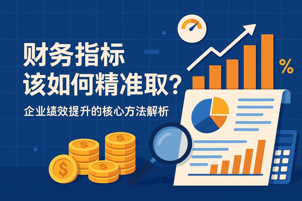 财务指标该如何精准选取？企业绩效提升的核心方法解析