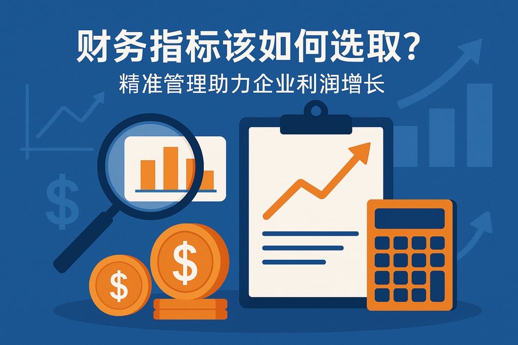 财务指标该如何选取？精准管理助力企业利润增长