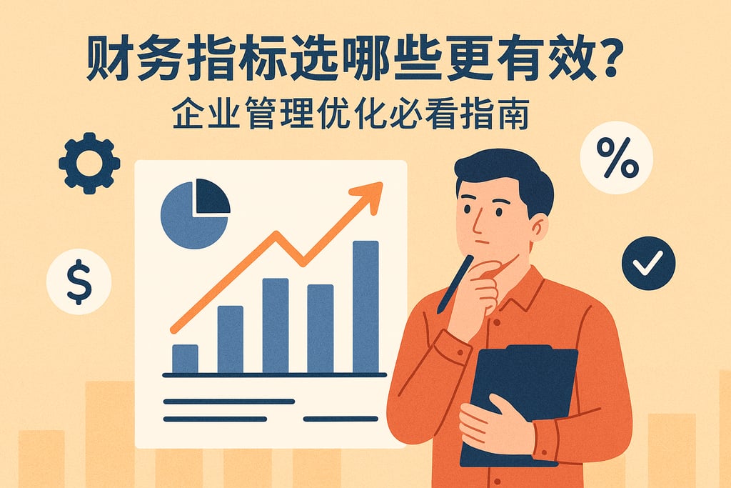 财务指标选哪些更有效？企业管理优化必看指南