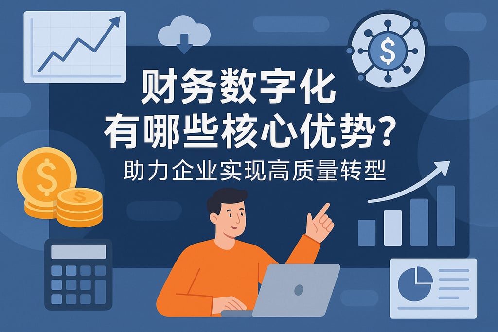 财务数字化有哪些核心优势？助力企业实现高质量转型