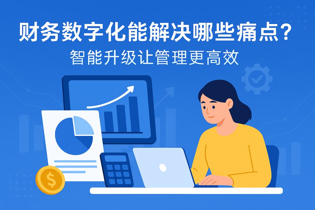 财务数字化能解决哪些痛点？智能升级让管理更高效