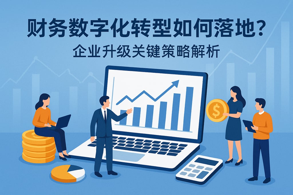 财务数字化转型如何落地？企业升级关键策略解析