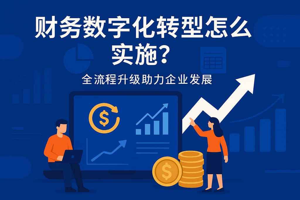 财务数字化转型怎么实施？全流程升级助力企业发展