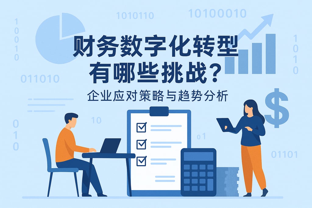 财务数字化转型有哪些挑战？企业应对策略与趋势分析
