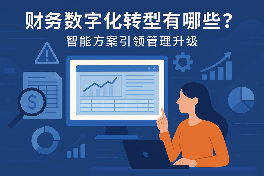 财务数字化转型有哪些挑战？智能方案引领管理升级
