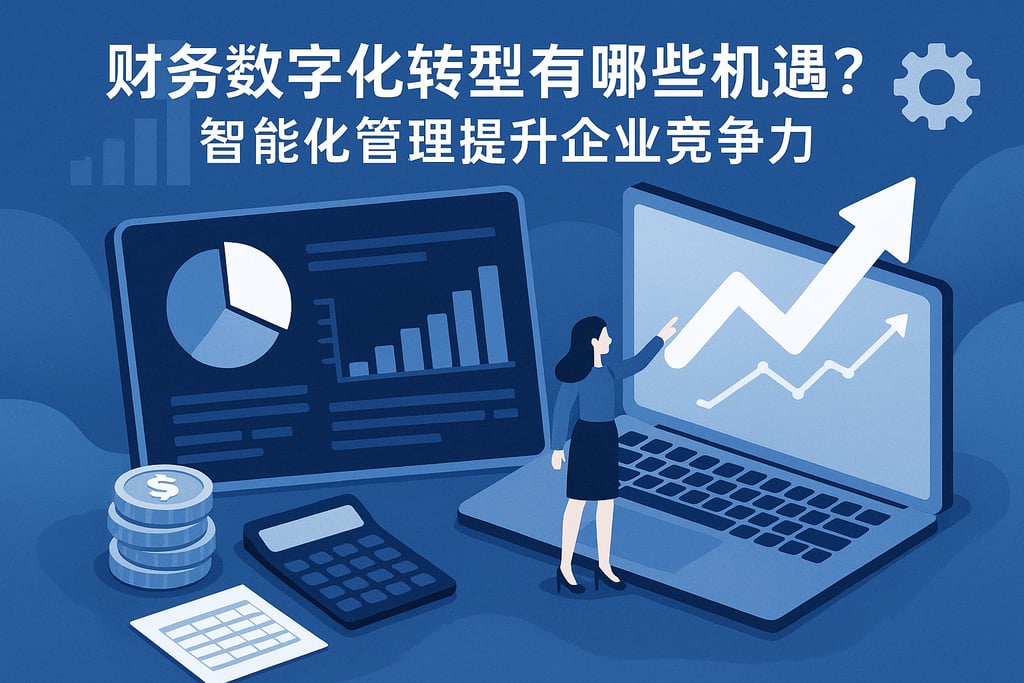 财务数字化转型有哪些机遇？智能化管理提升企业竞争力