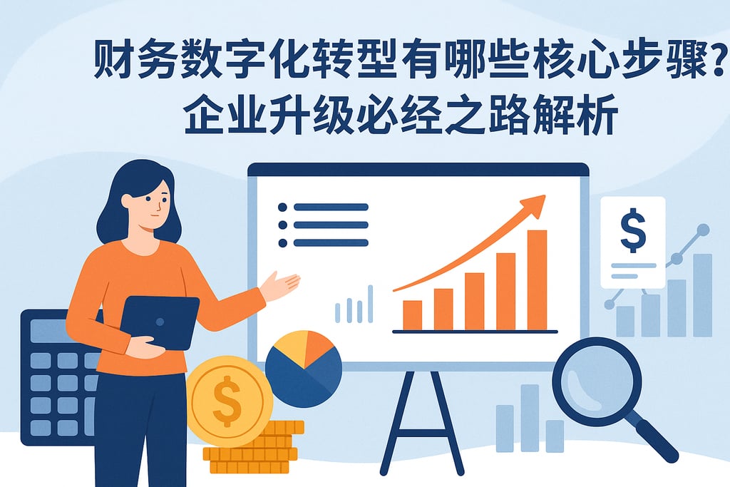 财务数字化转型有哪些核心步骤？企业升级必经之路解析