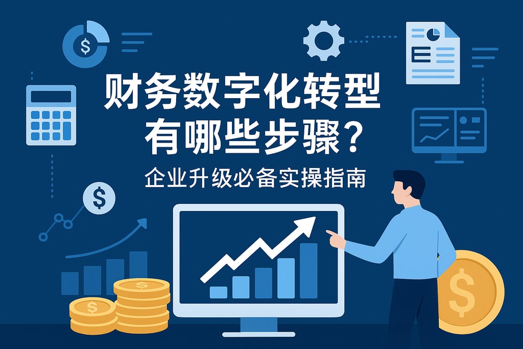 财务数字化转型有哪些步骤？企业升级必备实操指南