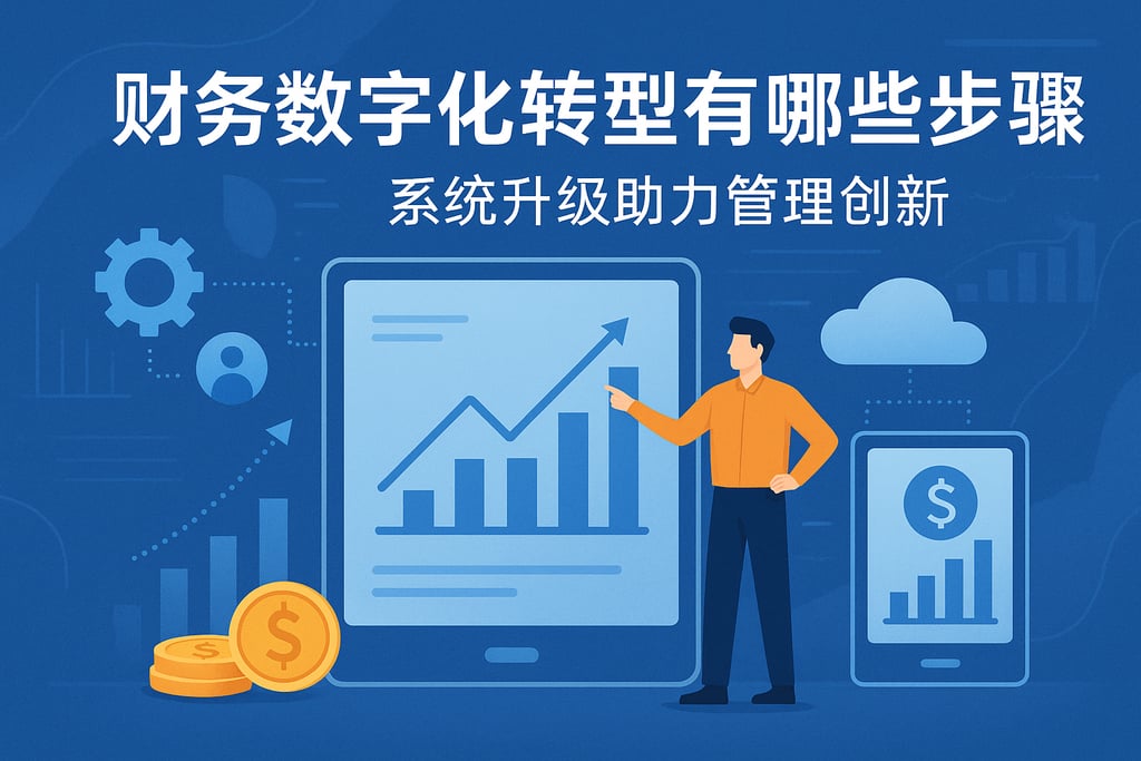 财务数字化转型有哪些步骤？系统升级助力管理创新