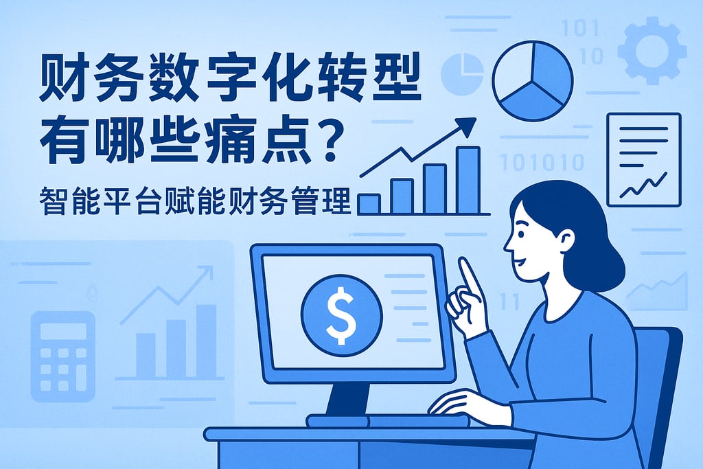 财务数字化转型有哪些痛点？智能平台赋能财务管理