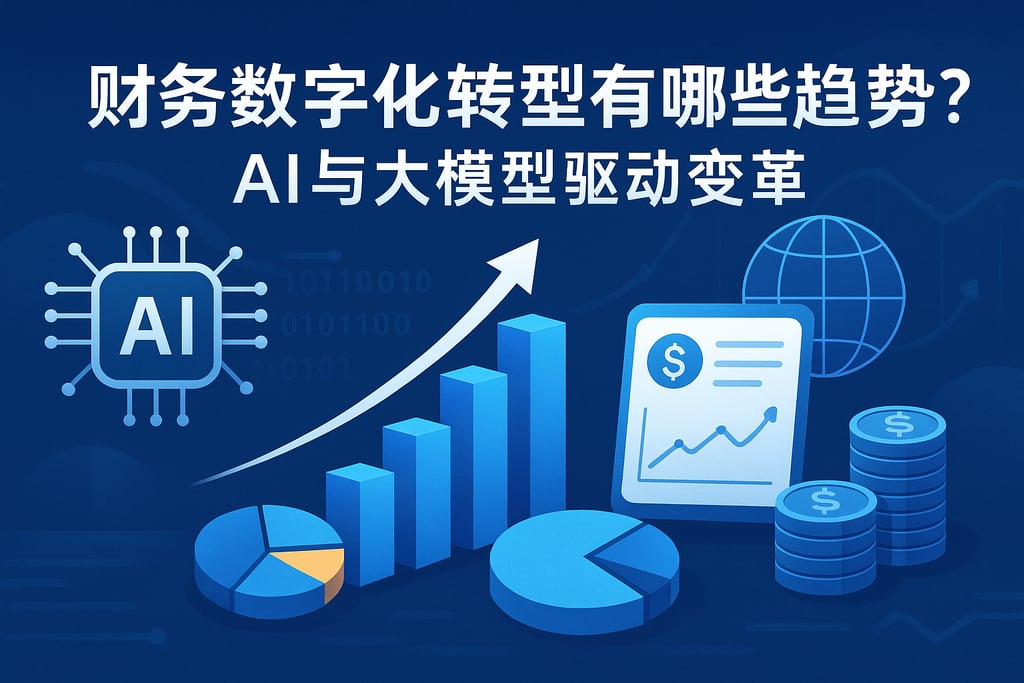 财务数字化转型有哪些趋势？AI与大模型驱动变革