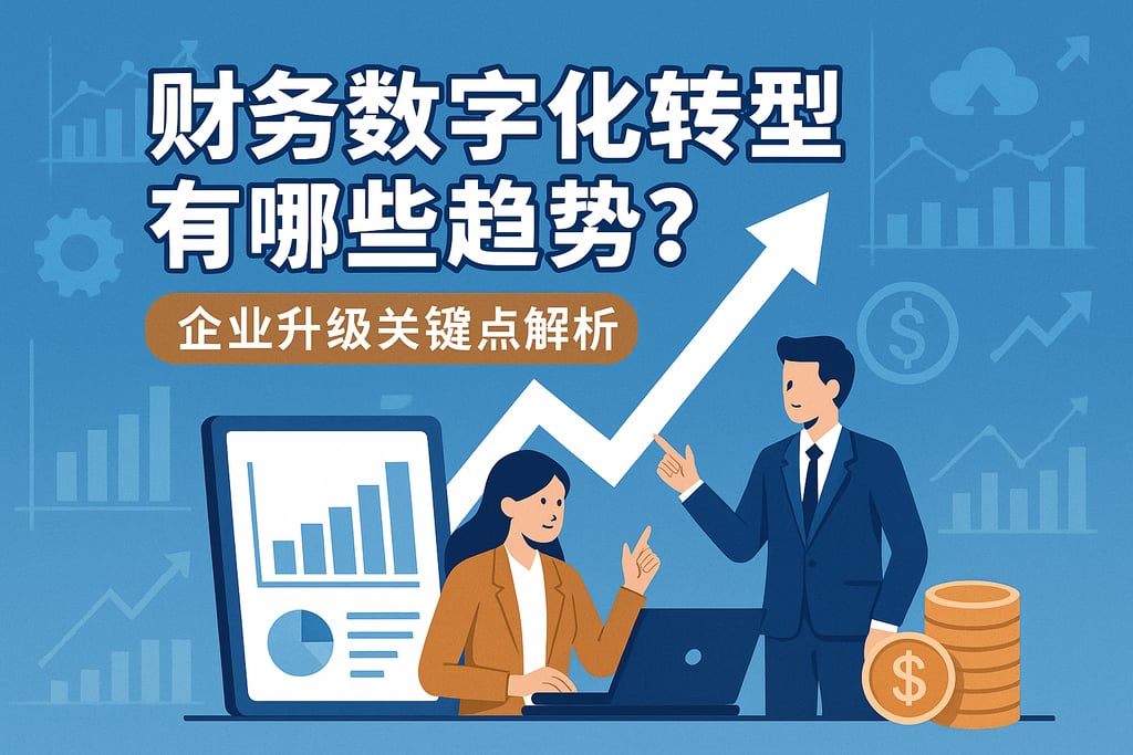 财务数字化转型有哪些趋势？企业升级关键点解析
