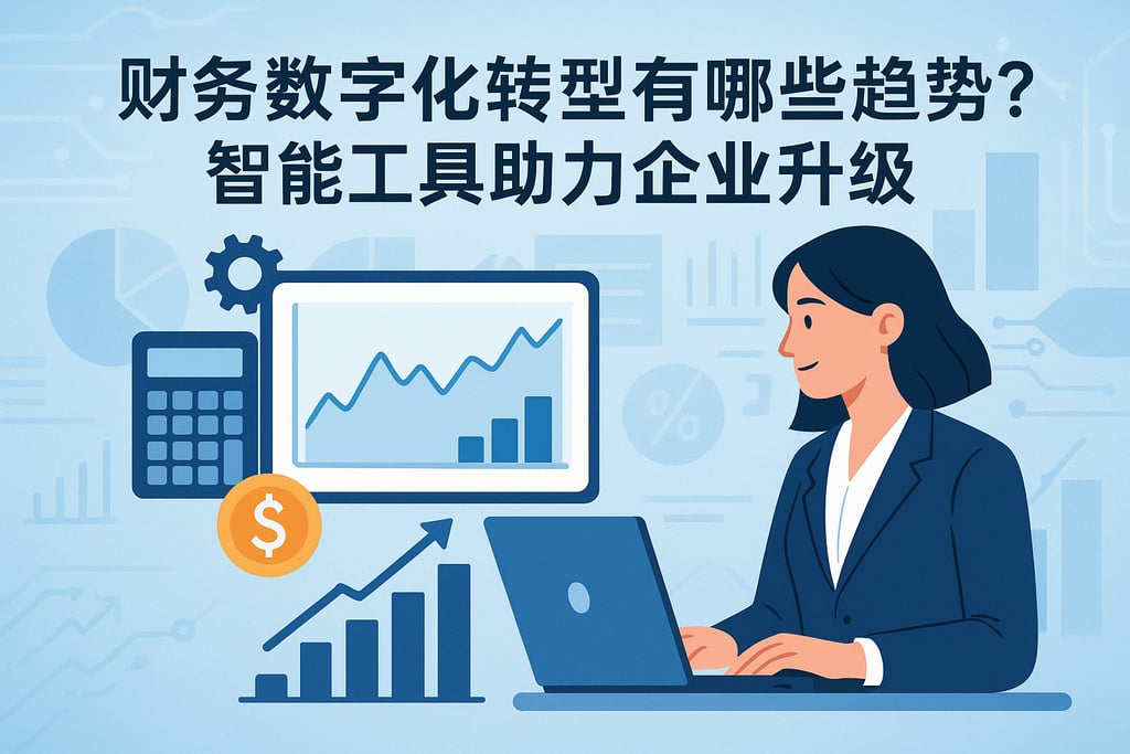财务数字化转型有哪些趋势？智能工具助力企业升级
