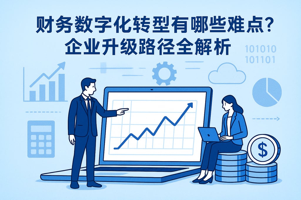 财务数字化转型有哪些难点？企业升级路径全解析